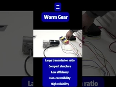 63 DC Schneckengetriebemotor 220 U/min 1A 3,5 Nm 114W 24V