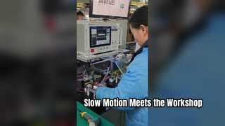 Wenn filmische Zeitlupe in die Werkstatt kommt