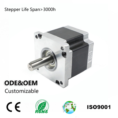 kaufen 110BYGH80-001AG Nema42 hybride Führung 9V 6.0A 8.5N.M des Schrittmotor-1,8 Grad-4 online manufacture