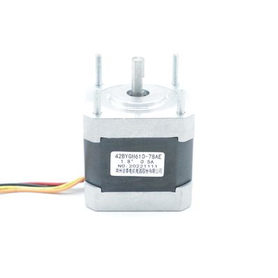 kaufen Nema17 42mm 42BYGH610 kundenspezifischer Hybrid-Schrittmotor 11mH 0,5A 3V 0,2Nm online manufacture
