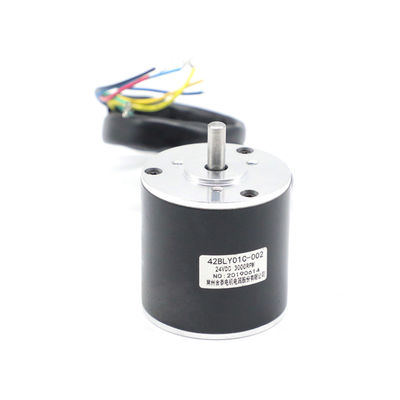 kaufen 3000 RPM Leichtgewicht Bürstenloser DC-Motor 4 Pole 24 Volt 11W 0.035nm 42BLY01C online manufacture