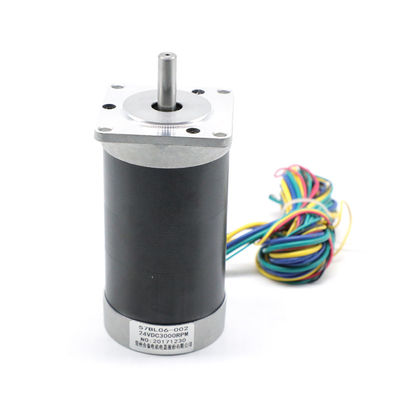kaufen hohe Leistungsfähigkeit 24V Mini Brushless Motor 3000RPM 0.44nm 138W 57BL06 002 online manufacture