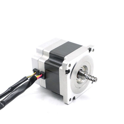 kaufen 8 Volt 126W 86BLF03 0.8Nm 86mm Polen Bldc Motor2000rpm 24 mit hinterer Welle online manufacture