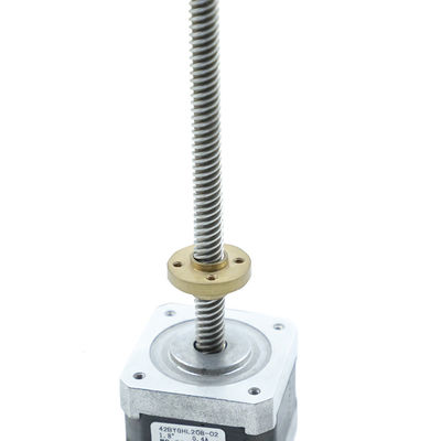 kaufen Schrittmotor-Linear-Verstellgerät 42MM NEMA 17 Mikro-DC 3V 4,3 Kilogramm cm-Tr8x4 P2 online manufacture